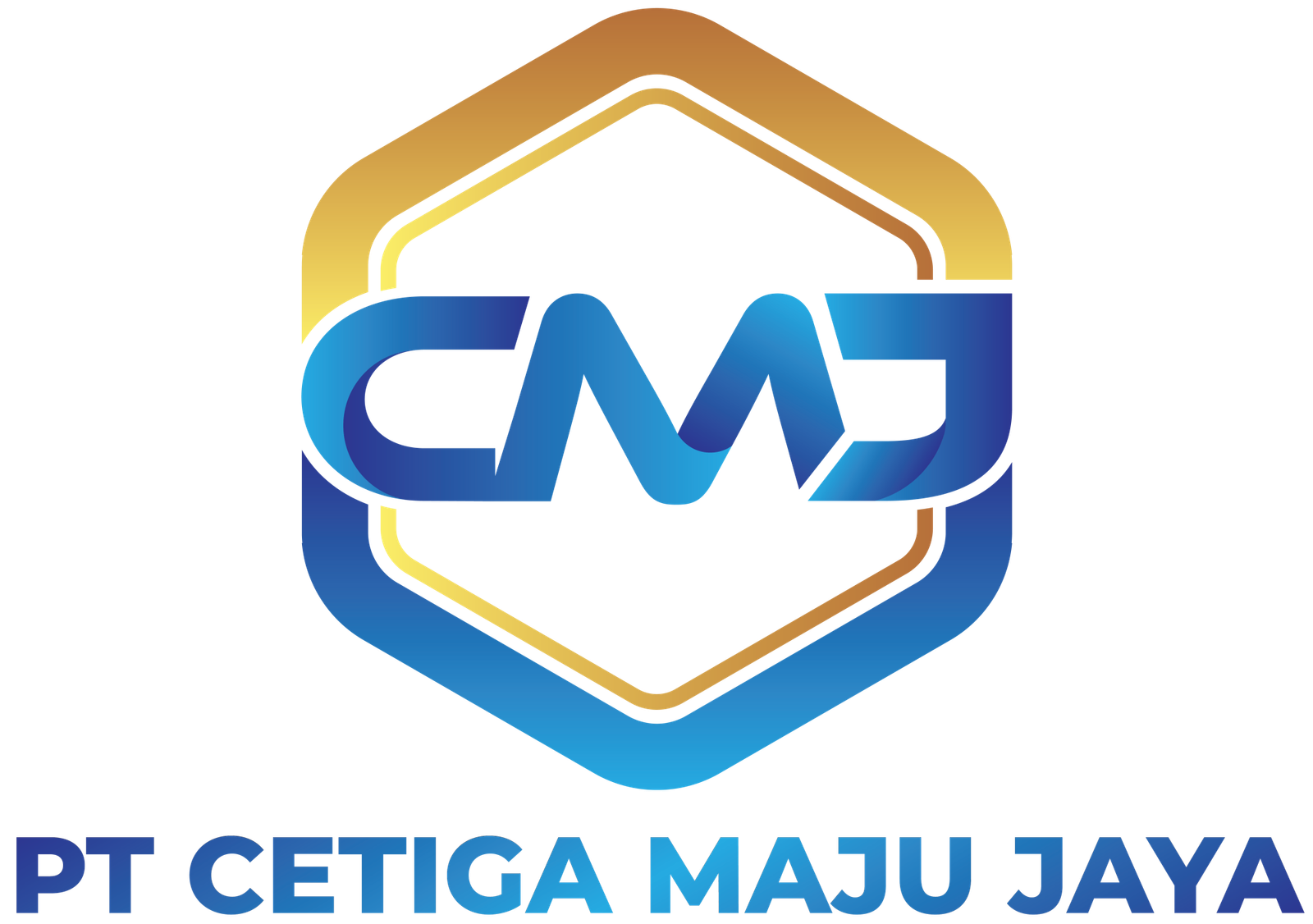 LOGO PT CETIGA MAJU JAYA Transparent